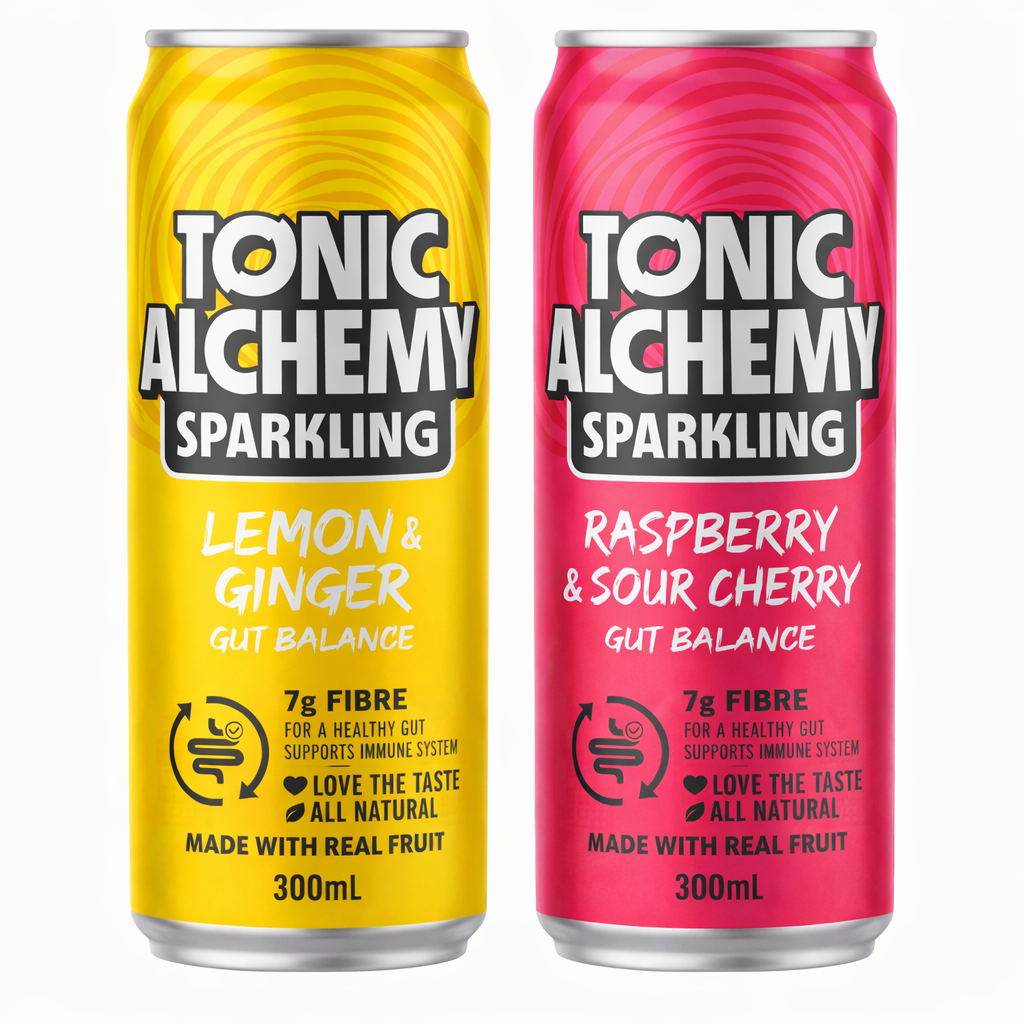 Functional Fibre Soda - Lemon Ginger