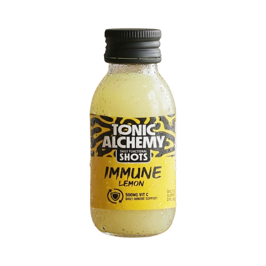 Tonic Alchemy IMMUNE lemon shot, 500mg vitamin C, five times the RDI, 90ml
