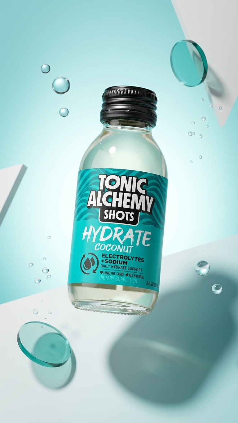 Tonic Alchemy HYDRATE shot electrolytes magnesium post-workout recovery hydration